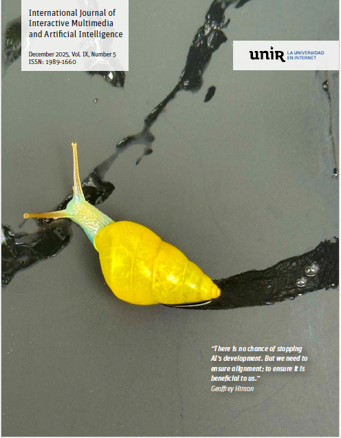 					View Vol. 9 No. 5 (2025): IJIMAI 2025 - Regular Issue.
				